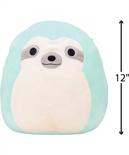 Official Kellytoy Plush 12" Aqua The Sloth- Ultrasoft Stuffed Animal Plush Toy $27.37 - Stuffed Animals & Teddy Bears