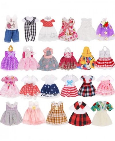 23 Sets 6 Inch Mini Doll Clothes Colorful Dresses Petite Princess Doll Clothes Accessories for Kids Gifts $43.73 - Doll Acces...