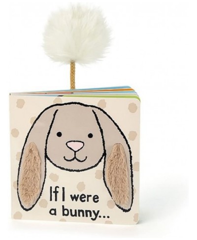 Baby Touch and Feel Board Books If I were a Bunny Beige $22.93 - Early Development & Activity Toys