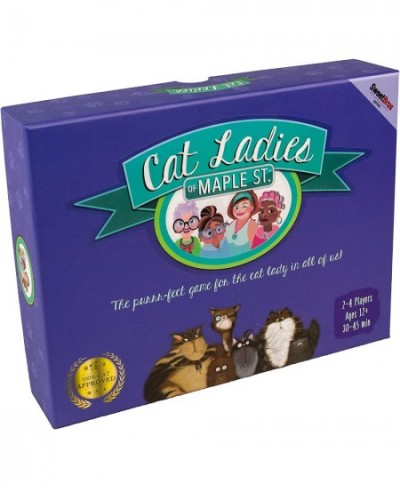 Cat Ladies of Maple Street - New! - Fun Family-Friendly Board Game | Deck Building Card Game | Card Games for Adults Teens & ...