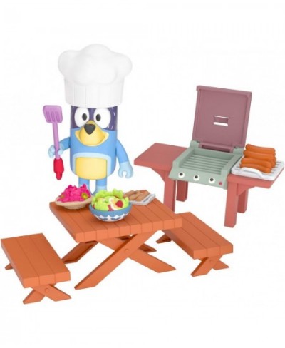 Dad Backyard BBQ - Bandit 2.5" Figure with Backyard Playset Multicolor 13030 $23.82 - Play Figure Playsets