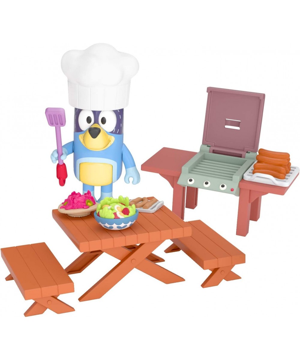 Dad Backyard BBQ - Bandit 2.5" Figure with Backyard Playset Multicolor 13030 $23.82 - Play Figure Playsets