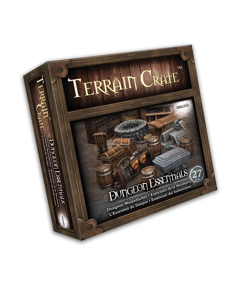 Terrain Crate - Dungeon Essentials Medium Size Set | Highly-Detailed 3D Miniatures | Pre-Assembled Scenery Tabletop Game Acce...