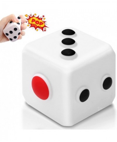 Pop Dice Stress Balls Fidget Toys Fidget Dice Ball Pop Dice Squeeze Ball Dice Poppet Ball Push Bubble Dice Squishy Dice Fidge...