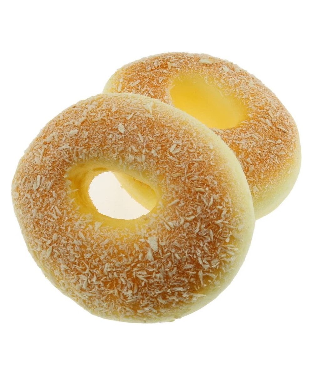 2 PCS Fake Cake Artificial Doughnut Bread Food Model Decoration Kitchen Toys Prop $34.60 - Toy Kitchen Products