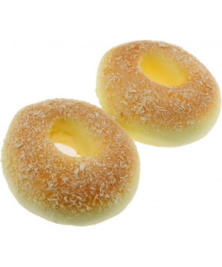 2 PCS Fake Cake Artificial Doughnut Bread Food Model Decoration Kitchen Toys Prop $34.60 - Toy Kitchen Products