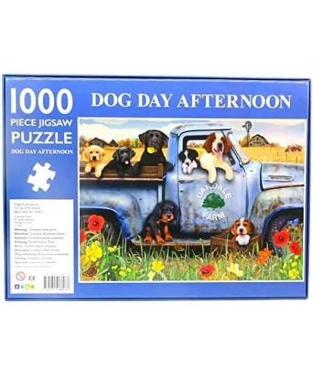 Dog Day Afternoon 1000 Pieces Jigsaw Puzzles for Adults Teens and Kids $29.58 - Jigsaw Puzzles