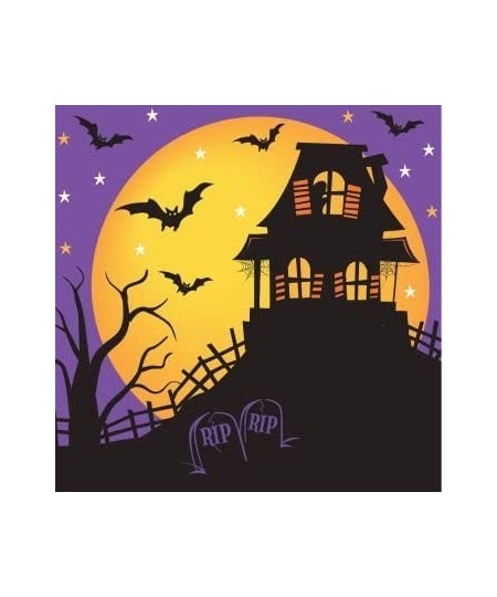 House of Fright Halloween Lunch Napkins 18 Per Pack $16.82 - Kids' Party Tableware