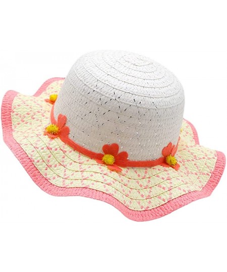 Set of 6 Little Girls Birthday Tea Party Straw Hats with Assorted Color Perfect Party Favors and Gifts for Kids $34.88 - Kids...