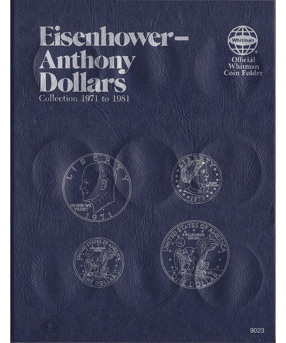 UPC 9 780307 09023 EISENHOWER ANTHONY DOLLAR 1971-1981 9023 ALBUM 17 $27.70 - Collectible Postage Stamps