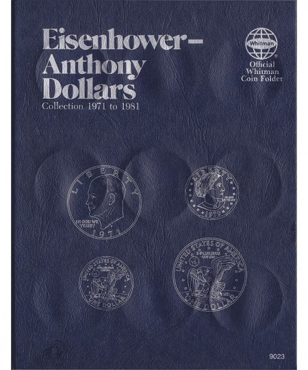 UPC 9 780307 09023 EISENHOWER ANTHONY DOLLAR 1971-1981 9023 ALBUM 17 $27.70 - Collectible Postage Stamps