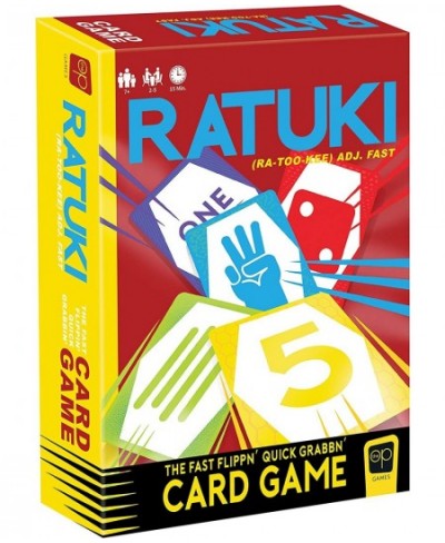 Ratuki | Quick Card Game Perfect for Family Game Night | Colorful Artwork Adorns This Easy Family Game | Great for Kids & Par...