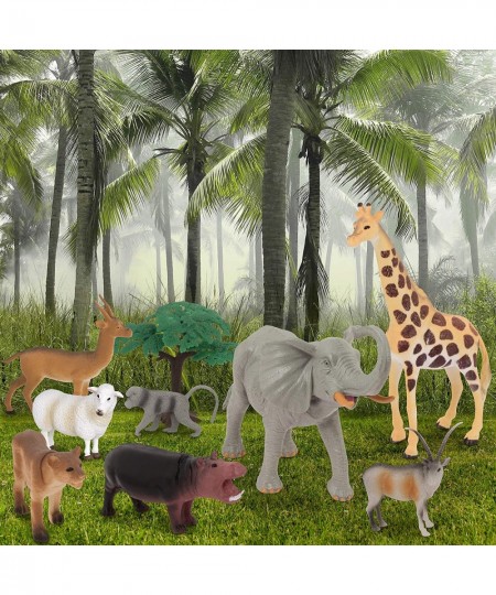 Jungle World Animal Playset - Educational Toys for 3+ Year Old Kids - Realistic Animal Figurines and Accessories (60 Pieces) ...