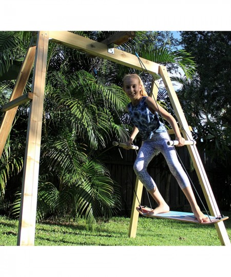 Surf Swing - Outdoor Stand Up Swing with Adjustable Handles with Surf Inspired Design $132.77 - Play Sets & Playground Equipment