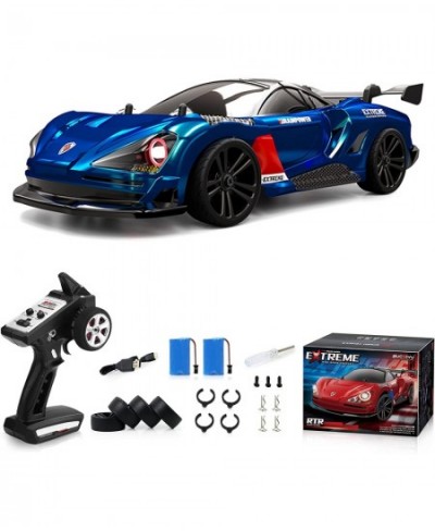 RC Drift Car Remote Control Car 1/16 Scale 38KM/H High Speed Fast 4WD RC Car 2.4Ghz Steering Control Full Scale with LED Ligh...