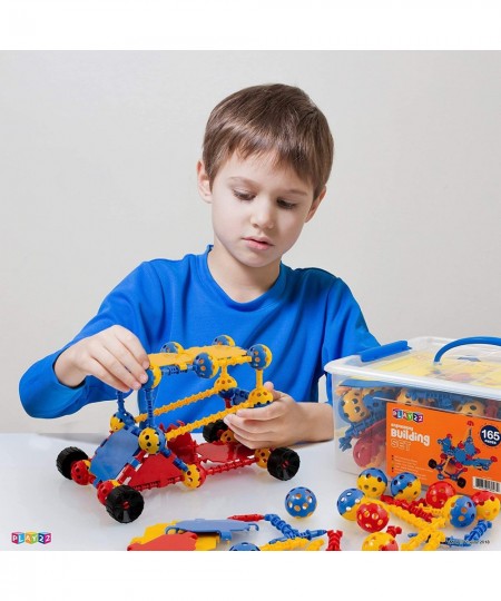 Building Toys For Kids 165 Set - STEM Educational Construction Toys - Building Blocks For Kids 3+ Best Toy Blocks Gift For Bo...