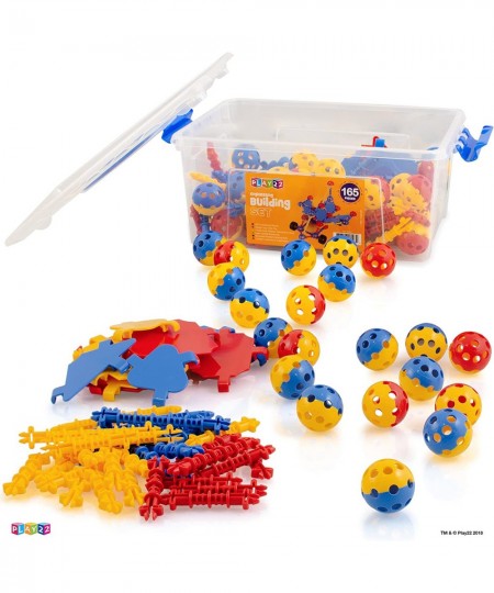 Building Toys For Kids 165 Set - STEM Educational Construction Toys - Building Blocks For Kids 3+ Best Toy Blocks Gift For Bo...