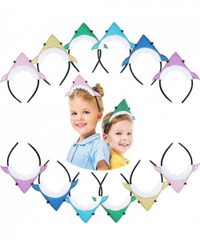 12 Pack Baby Shark Headbands Perfect Shark Party Favors Baby Shark Party Supplies $25.52 - Kids' Party Hats