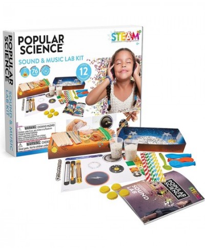 Sound and Music Lab Science Kit for Kids Ages 8+ | STEM Science Toys and Gifts for Educational and Fun Experiments |Science K...