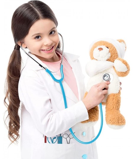 Doctor Coat for Kids with Working Stethoscope Toy Toddler Dress Up Costume for Boys and Girls Age 3-8 $34.23 - Kids' Costumes