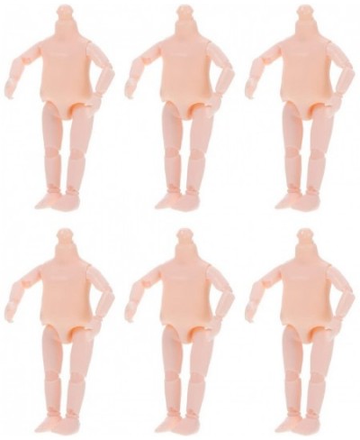 6pcs Moveable Joints Doll Body Nude Doll Without Head Fat BJD Doll Body Figure for DIY Dolls Accessory Girl Gift $22.33 - Dolls