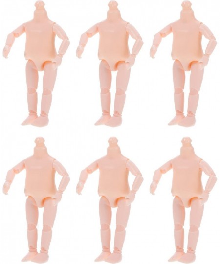 6pcs Moveable Joints Doll Body Nude Doll Without Head Fat BJD Doll Body Figure for DIY Dolls Accessory Girl Gift $22.33 - Dolls