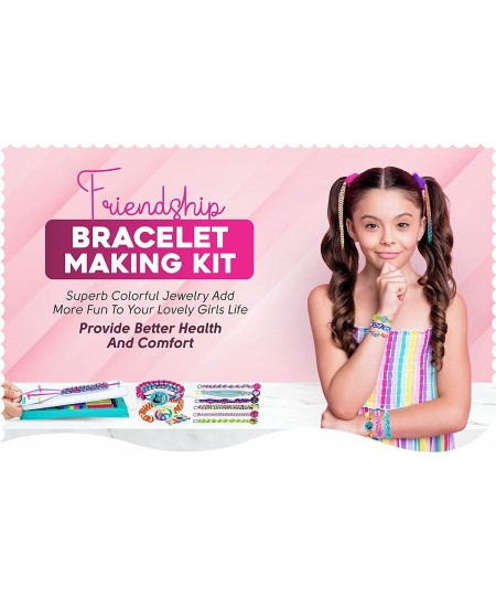 Friendship Bracelet Making Kit for Girls – DIY Arts and Craft Toys for 8 9 10 11 12 Years Old Christmas Gifts for Girls 8-12 ...