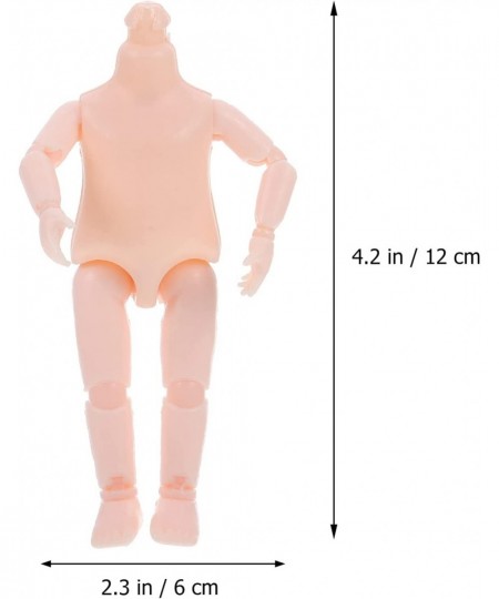 6pcs Moveable Joints Doll Body Nude Doll Without Head Fat BJD Doll Body Figure for DIY Dolls Accessory Girl Gift $22.33 - Dolls