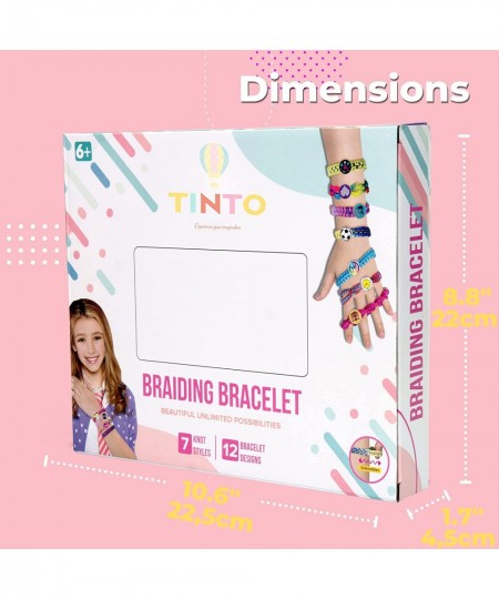 Friendship Bracelet Making Kit for Girls – DIY Arts and Craft Toys for 8 9 10 11 12 Years Old Christmas Gifts for Girls 8-12 ...