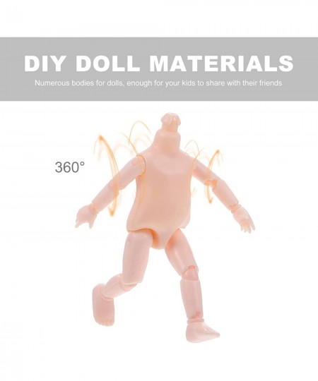 6pcs Moveable Joints Doll Body Nude Doll Without Head Fat BJD Doll Body Figure for DIY Dolls Accessory Girl Gift $22.33 - Dolls