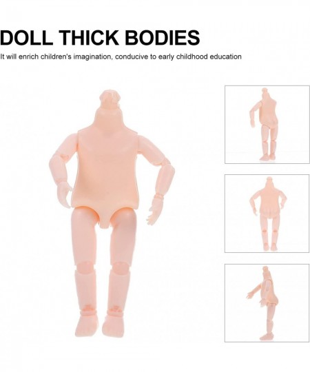 6pcs Moveable Joints Doll Body Nude Doll Without Head Fat BJD Doll Body Figure for DIY Dolls Accessory Girl Gift $22.33 - Dolls