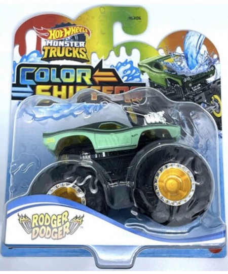 2022 - Monster Trucks - Rodger Dodger - Color Shifters $31.44 - Kids' Play Trucks