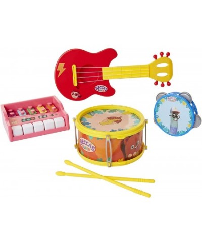 Owl Pretend Play Instruments Set – Baby Preschool Guitar Keyboard Tambourine Drum & Drumsticks $43.74 - Kids' Musical Instrum...