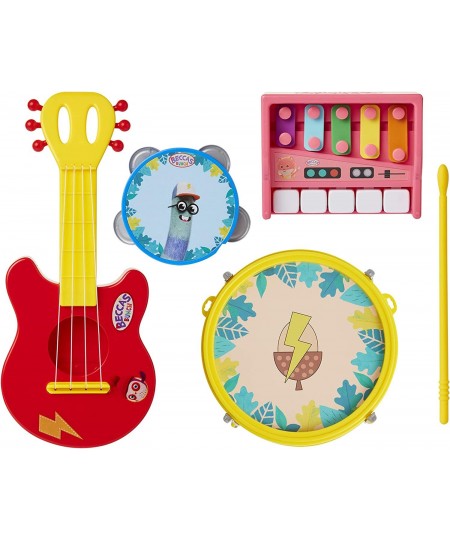 Owl Pretend Play Instruments Set – Baby Preschool Guitar Keyboard Tambourine Drum & Drumsticks $43.74 - Kids' Musical Instrum...