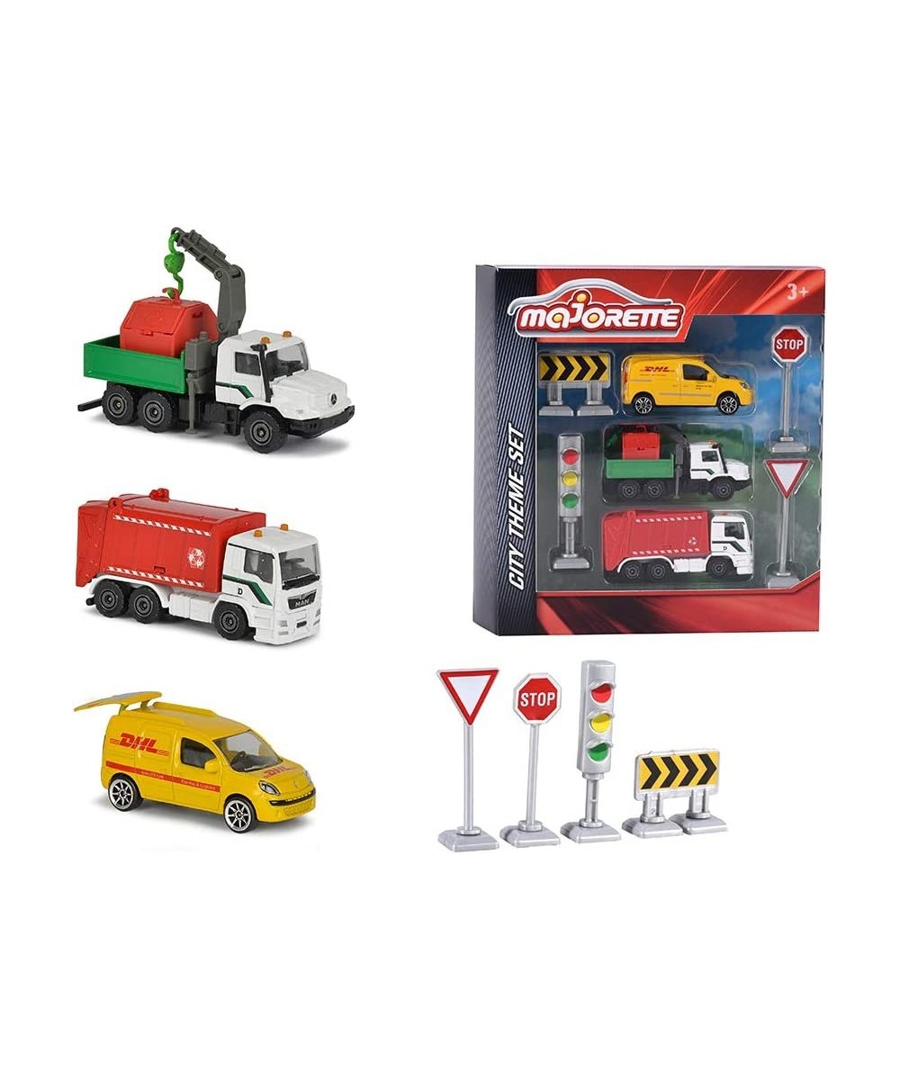 Majorette - City Die-Cast 7 Piece Playset 1:64 Scale $18.94 - Play Figure Vehicles