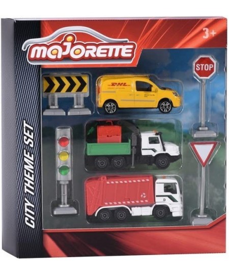 Majorette - City Die-Cast 7 Piece Playset 1:64 Scale $18.94 - Play Figure Vehicles