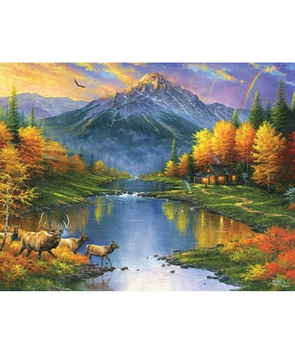 Mountain Retreat Jigsaw Puzzle $29.74 - Jigsaw Puzzles