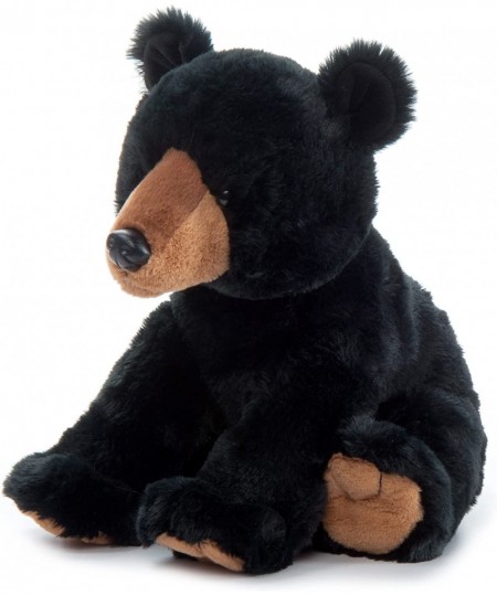 Black Bear Stuffed Animal Gifts for Kids Wild Onez Zoo Animals Black Bear Plush Toy 12 inches $40.22 - Stuffed Animals & Tedd...