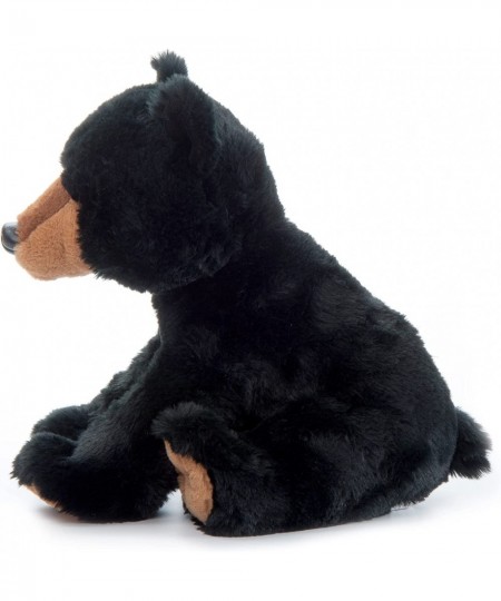 Black Bear Stuffed Animal Gifts for Kids Wild Onez Zoo Animals Black Bear Plush Toy 12 inches $40.22 - Stuffed Animals & Tedd...