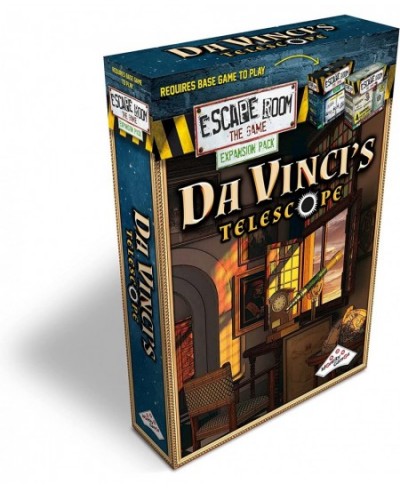 Escape Room The Game Expansion Pack – Da Vinci's Telescope | Solve The Mystery Board Game for Adults and Teens (English Versi...