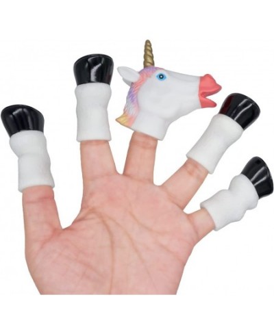 Unicorn Finger Puppet Novelty Toys Finger Doll Props Animal Finger Puppet Gift for Kids $14.04 - Finger Puppets