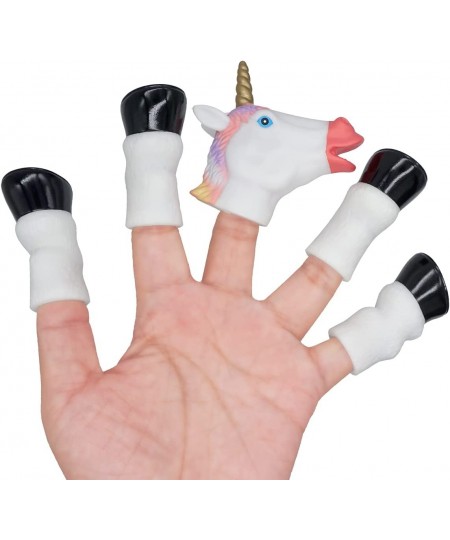 Unicorn Finger Puppet Novelty Toys Finger Doll Props Animal Finger Puppet Gift for Kids $14.04 - Finger Puppets