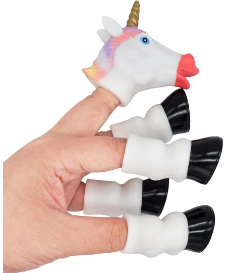 Unicorn Finger Puppet Novelty Toys Finger Doll Props Animal Finger Puppet Gift for Kids $14.04 - Finger Puppets