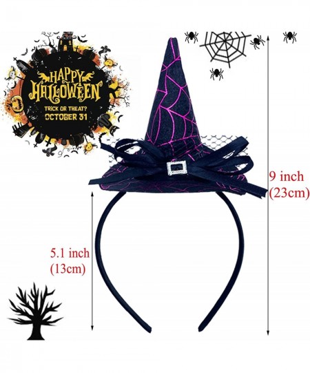 Halloween Headbands Halloween Witch Hat Headband Costume Party Holiday Accessories for Costume Halloween Party Decoration 10 ...