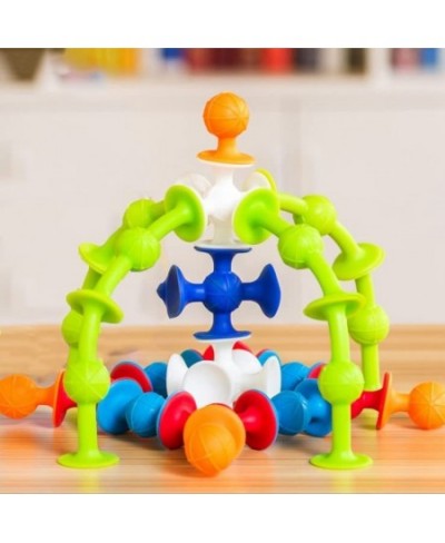 Sorting & Stacking Toys|Suction Toys Starter Set|Preschool Building Toddler Toys Sets|Suction Toys for Kids|Suction Cup Build...