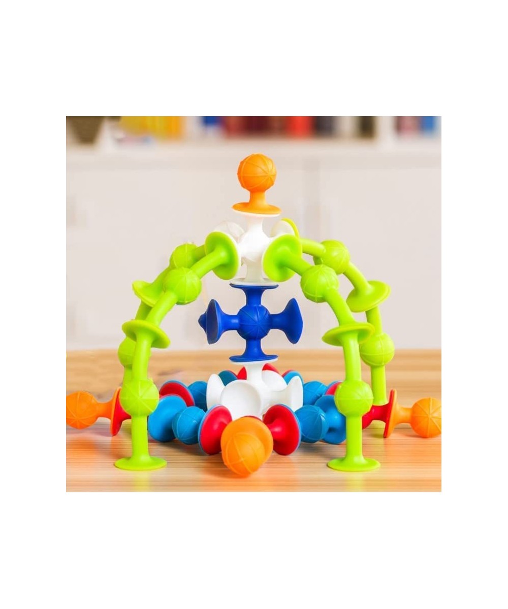 Sorting & Stacking Toys|Suction Toys Starter Set|Preschool Building Toddler Toys Sets|Suction Toys for Kids|Suction Cup Build...