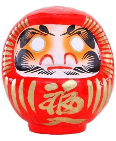 Handmade Japanese Daruma Doll Red Size-1 $59.69 - Dolls