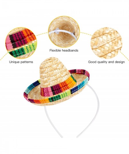 Sombrero Hats Mexican Mini Fiesta Sombrero Party Hats and Mexican Keychain for Cinco De Mayo Fiesta Mexican Party Essential $...