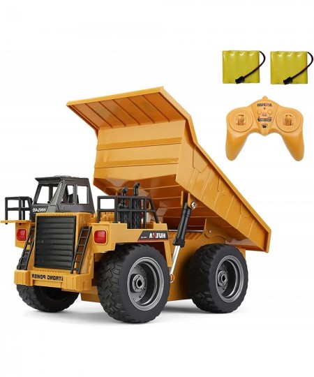 Remote Control Construction Dump Truck Toy RC Dump Truck Toys Construction Toys Vehicle RC Truck Toys for 8 9 10 11 12 Year O...