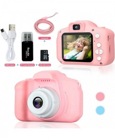 Upgrade Kids Camera for Toddlers Christmas Birthday Gifts for Age 3-9 Girls and Boys HD Digital Video Camera Mini Play Camera...